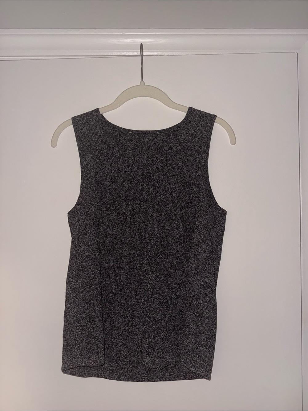 LOFT Women’s Gray Heathered Speckled Sleeveless Tank Top Size S
